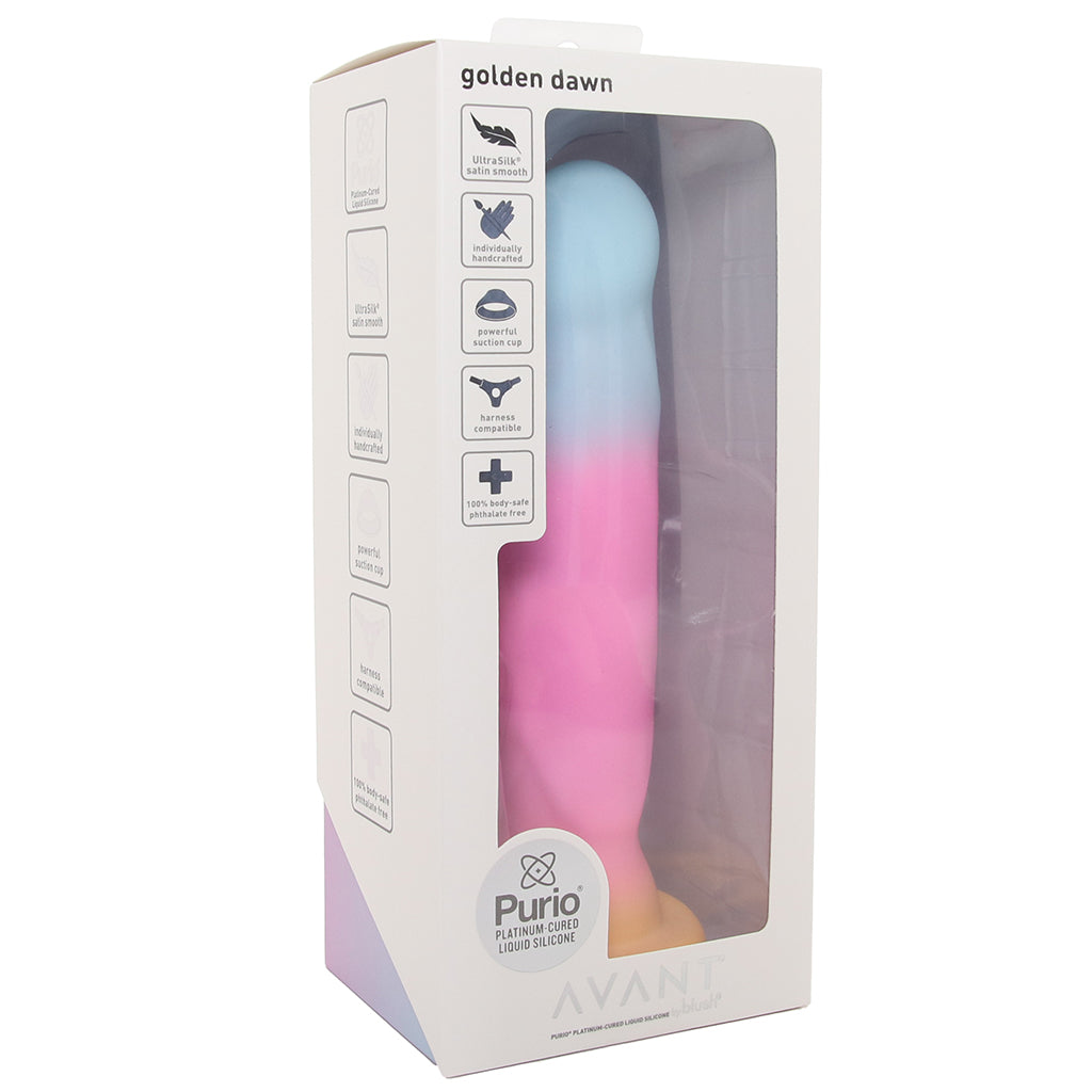 Avant Golden Dawn 6.5 Inch Dildo Dildo Sex Toys > G-Spot Dildos