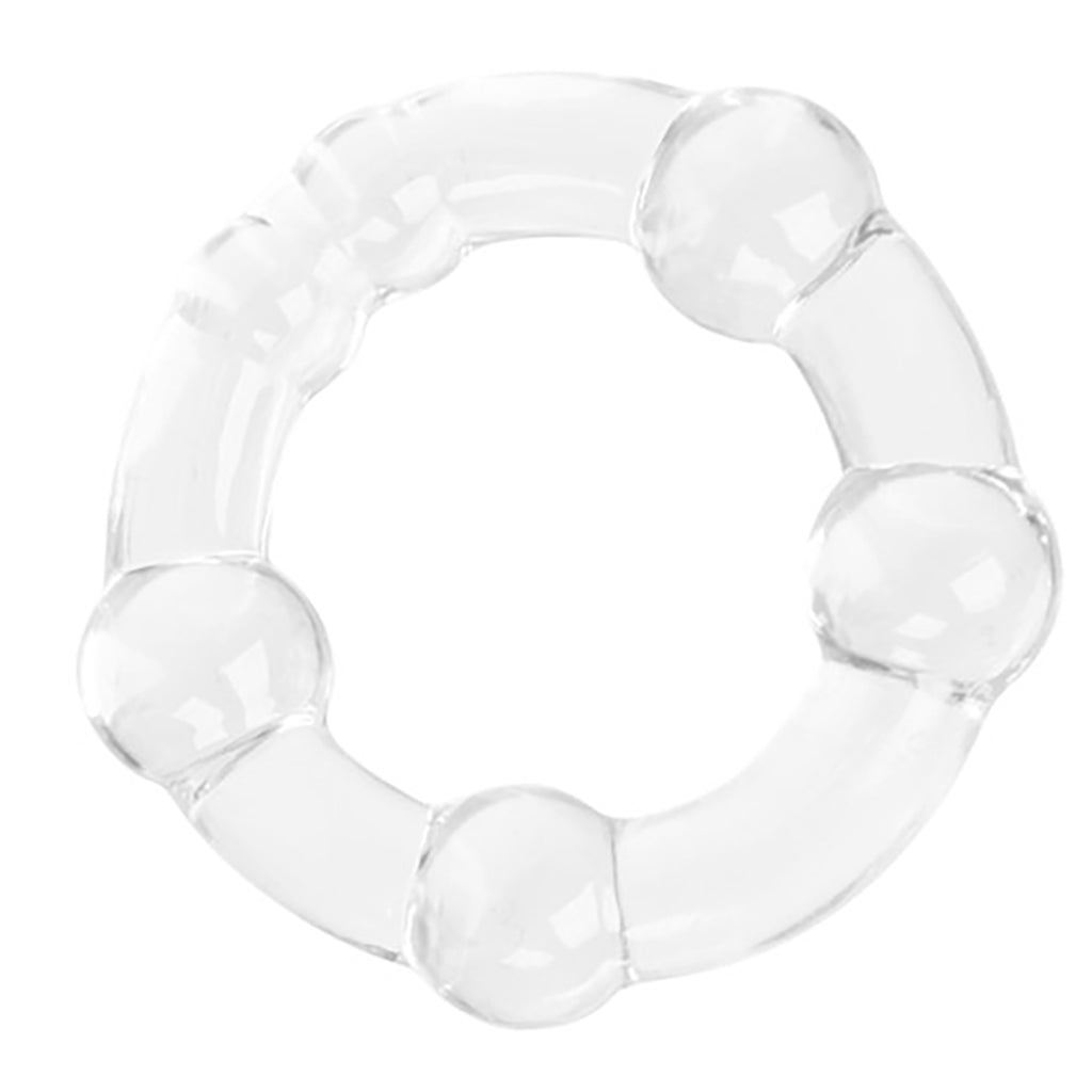 Island Rings Set in Clear Cock Rings