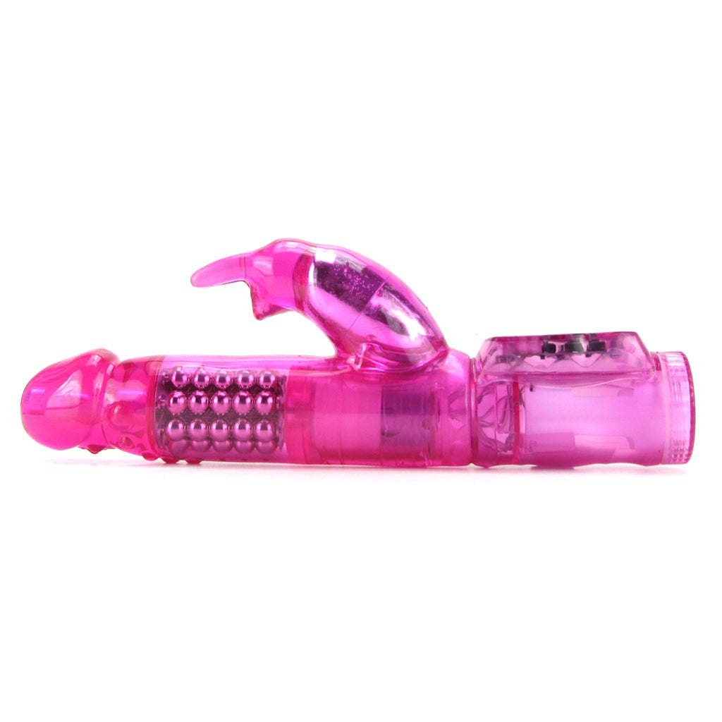 Waterproof Jack Rabbit Vibe in Pink Vibrators > Rabbit Vibrators