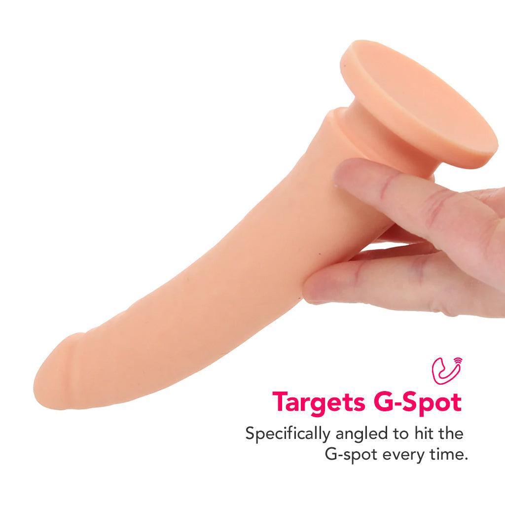PinkCherry Premium 7.5 Inch Light Silicone Realistic Dildo Dildo Sex Toys > Realistic Dildos