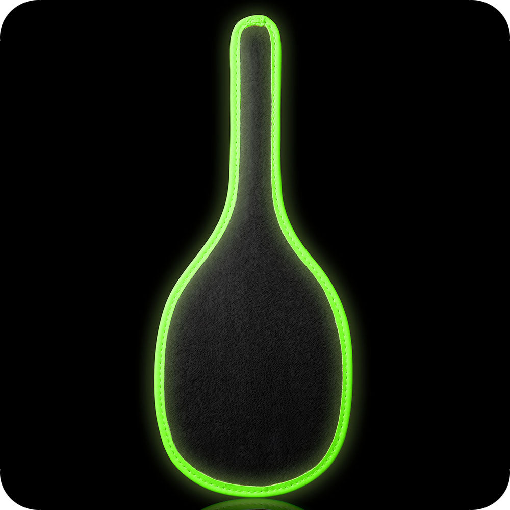 Ouch! Glow In The Dark Round Paddle Bondage and Fetish > Whips and Crops