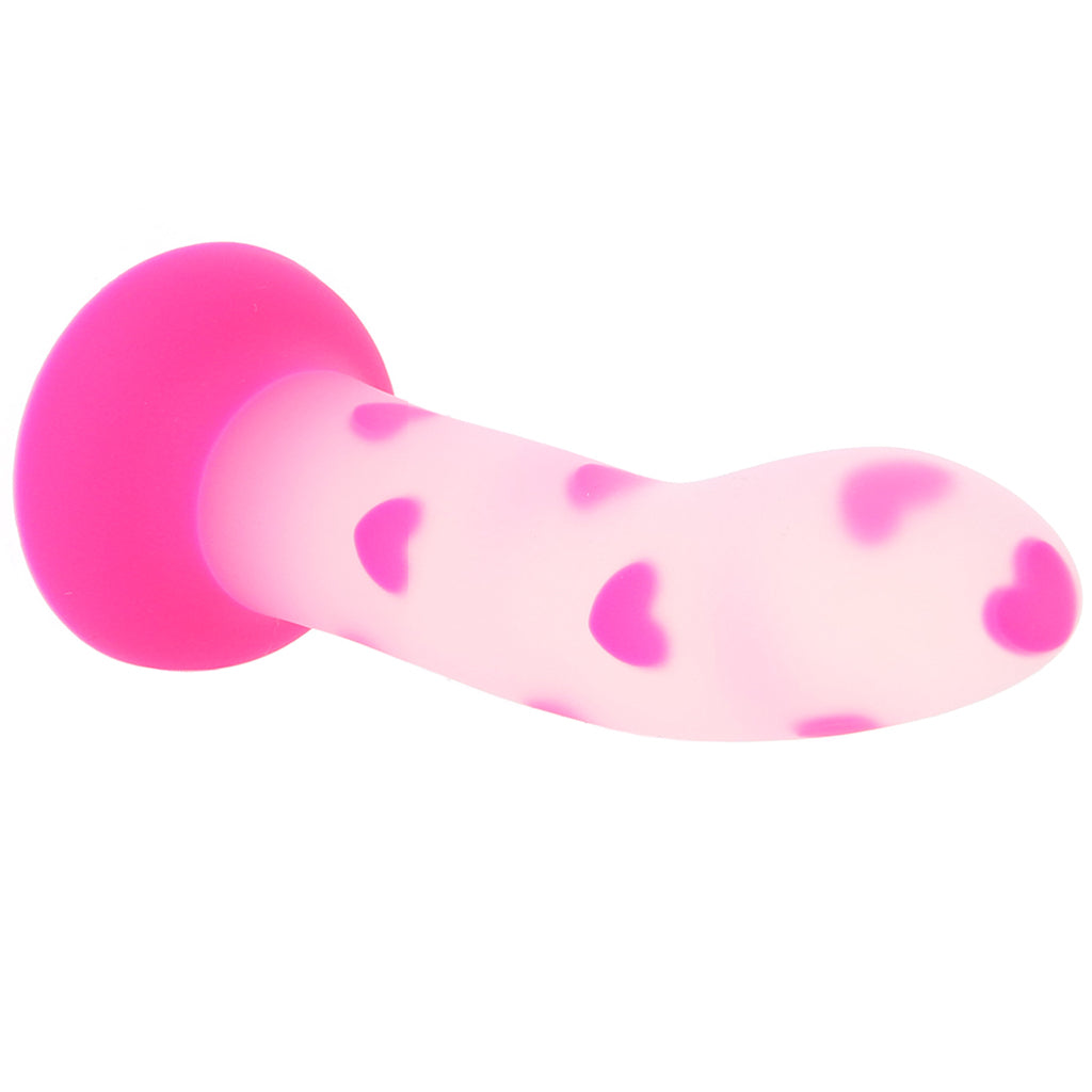 Glow Stick Heart Glow in the Dark Dildo Dildo Sex Toys > G-Spot Dildos