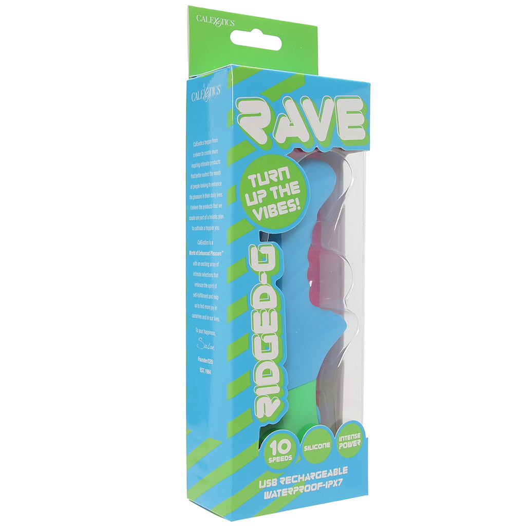 Rave Silicone Ridged-G Vibe Vibrators > G-Spot Vibrators