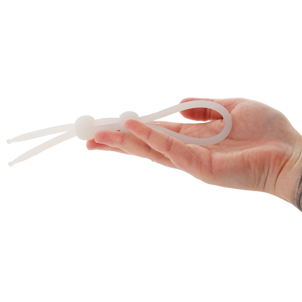Alpha Dual Stamina Lasso in Frosted Cock Rings