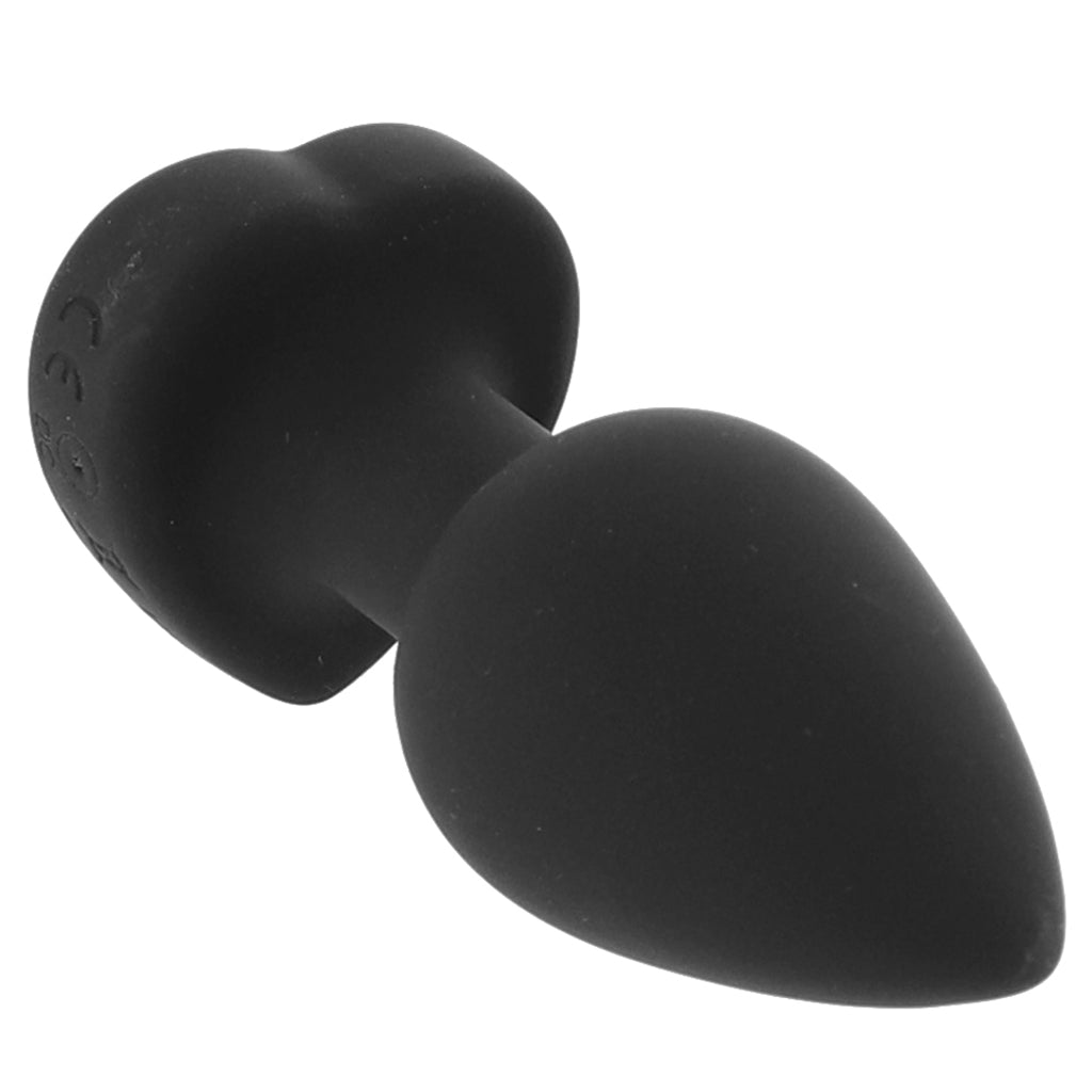 Booty Sparks Red Heart Gem Vibrating Anal Plug in Small Anal Sex Toys > Butt Plugs