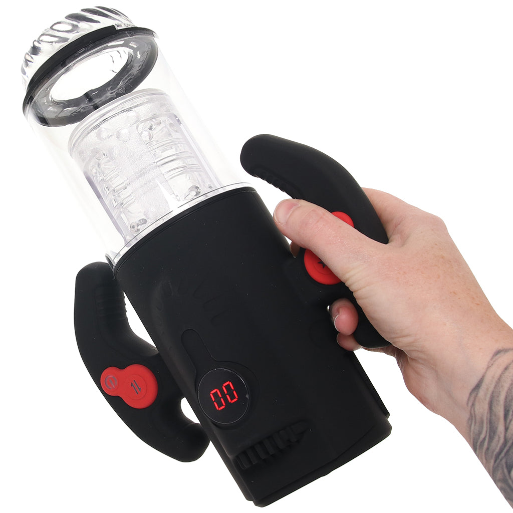 Jock Turbo Max Spinning, Thrusting & Sucking Masturbator Male Masturbators > Self-Contained Strokers