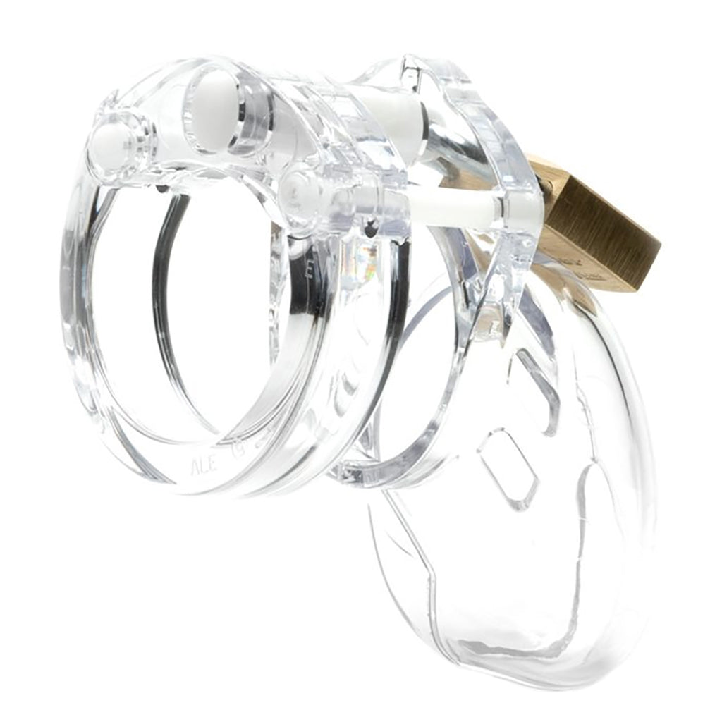 CB-6000S Clear Male Chastity Device in 2.5 Inch Bondage and Fetish > Cock and Ball Devices
