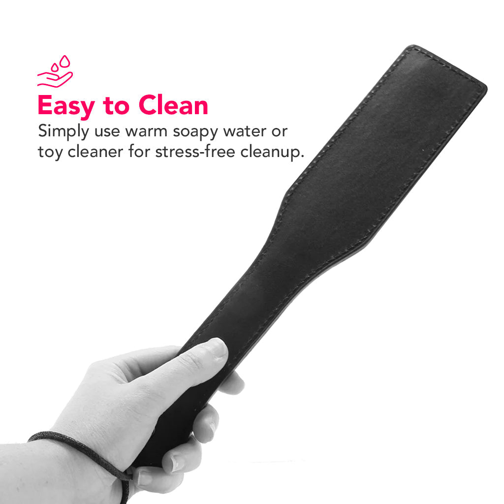 Ouch! Luxury Paddle in Burgundy Bondage and Fetish > Whips and Crops
