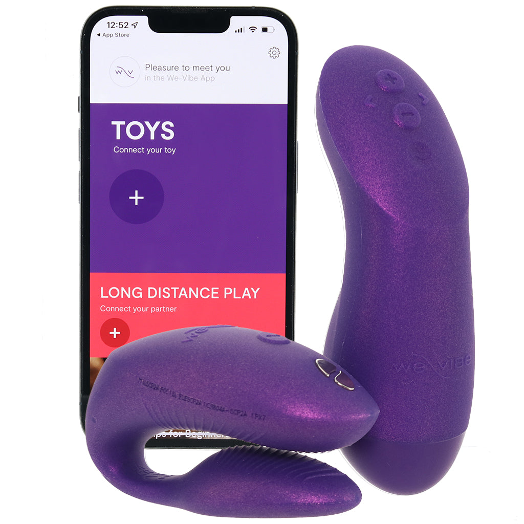 We-Vibe Chorus Pro Couples Vibe in Cosmic Purple Vibrators > G-Spot Vibrators