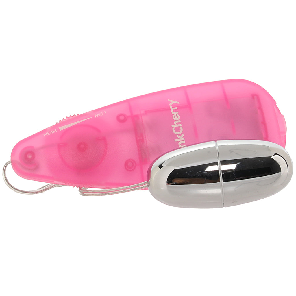 PinkCherry Slim Teardrop Bullet Vibrator in Pink Vibrators > Bullet and Egg Vibrators