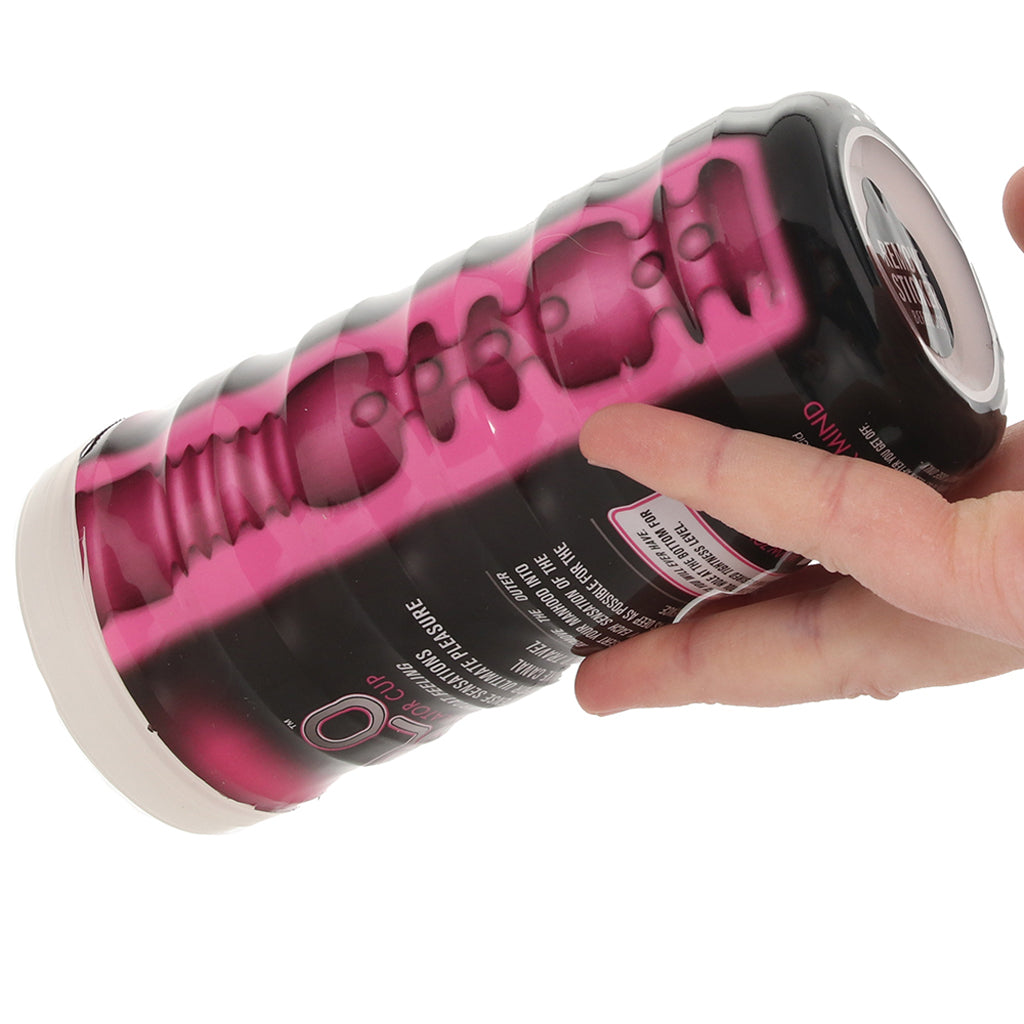 Deep Throat Pleasure Cup Masturbator Male Masturbators > Self-Contained Strokers