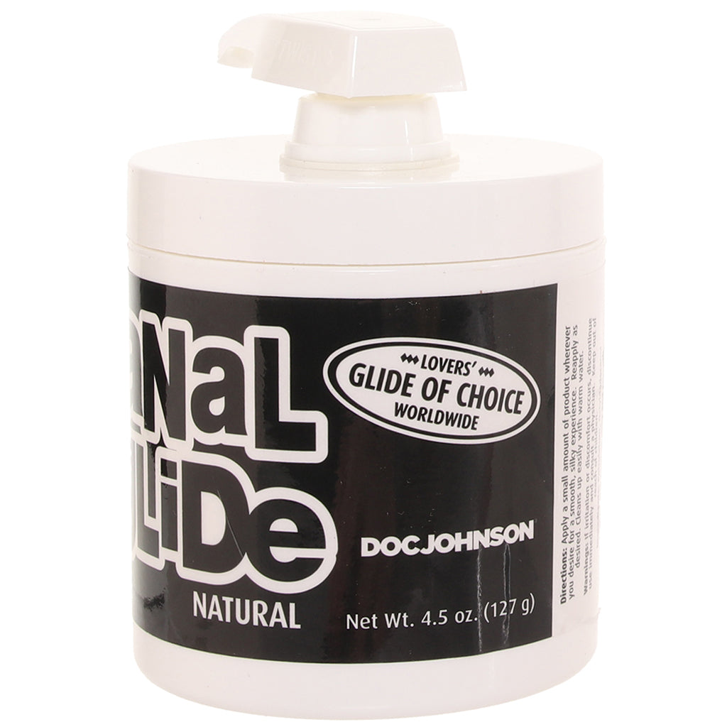 Anal Glide Natural Oil Based Lube in 4.5oz/127g Lubes and Lotions > Anal Sex Lubes