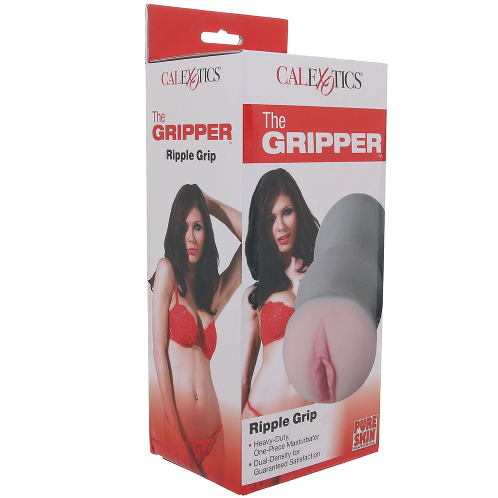 The Gripper Ripple Grip Masturbator Male Masturbators > Self-Contained Strokers