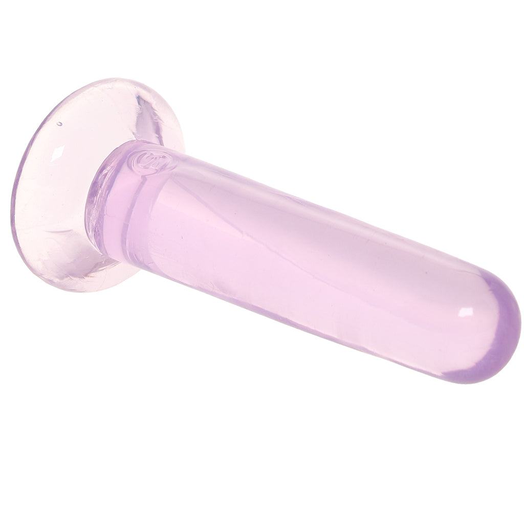 RealRock 5 Inch Straight Dildo in Purple Dildo Sex Toys > Non-Phallic Dildos