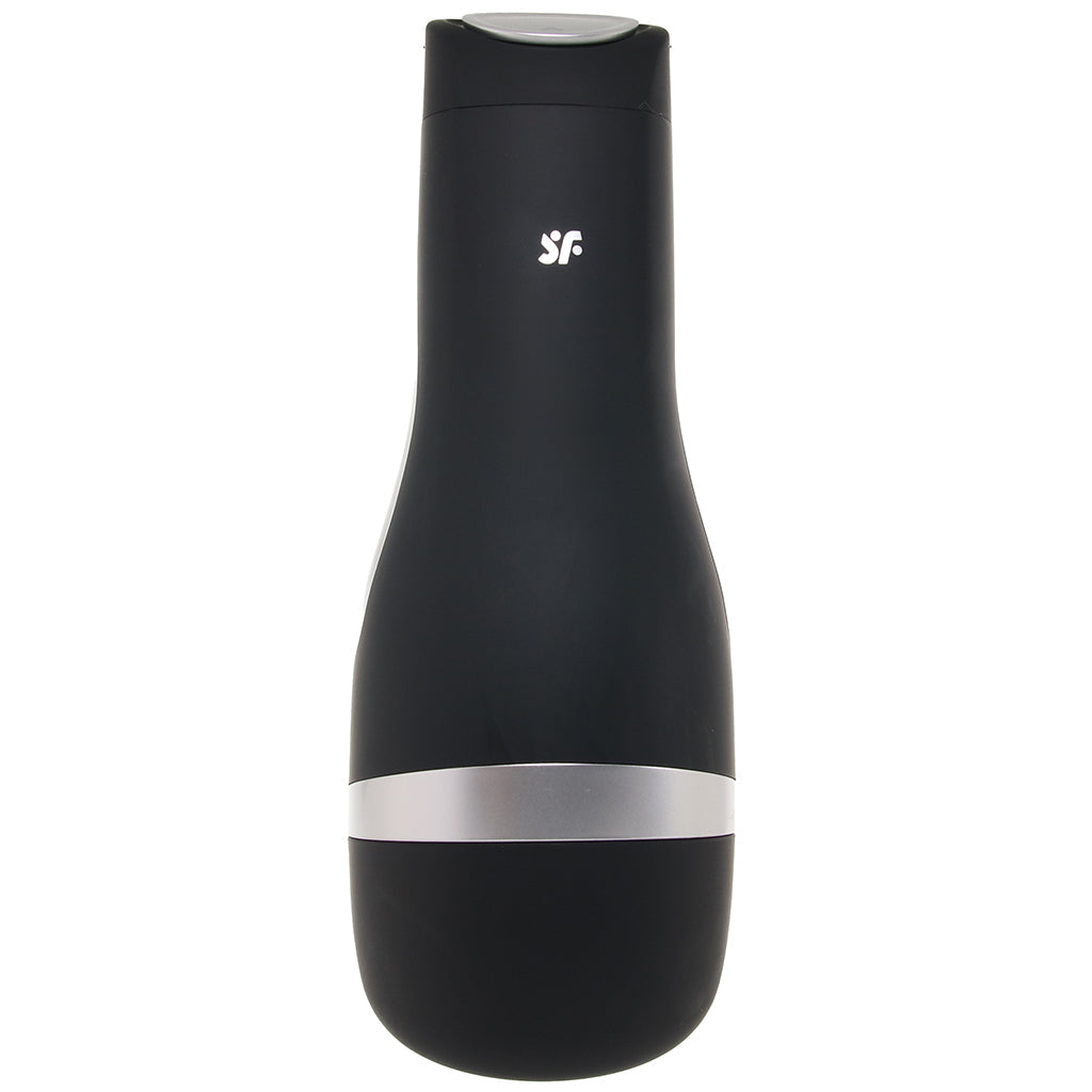 Satisfyer Men Classic Silver Masturbator Male Masturbators > Self-Contained Strokers