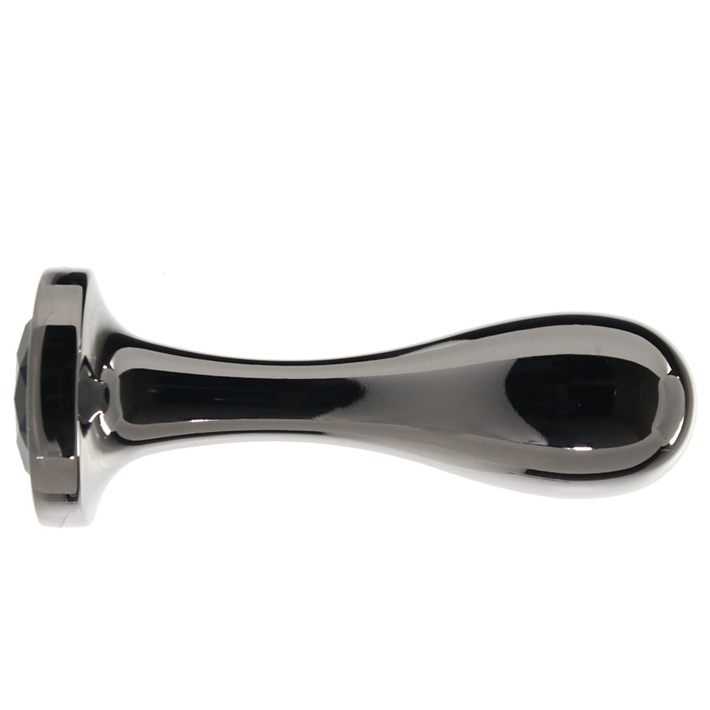Gender X Black Pearl Metal Plug Anal Sex Toys > Butt Plugs