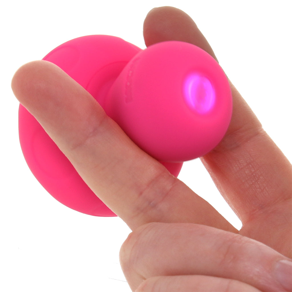 Mochi Silicone Mushroom Mini Vibe in Pink Vibrators > Clitoral Stimulators
