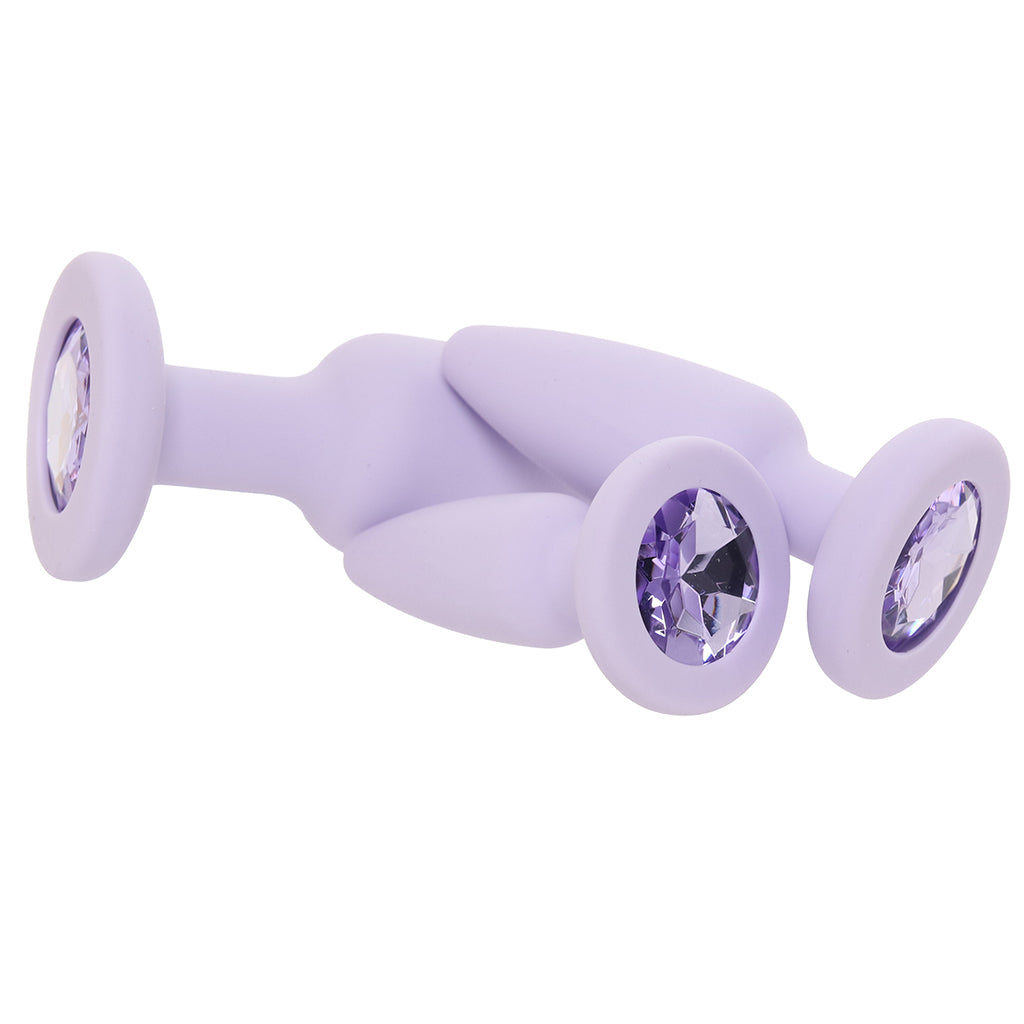 PinkCherry Mild To Wild Jeweled Anal Trainer Kit Anal Sex Toys > Butt Plugs