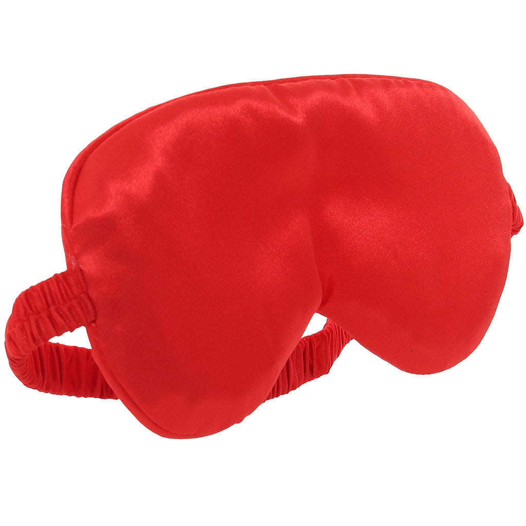 Ouch! Satin Blindfold in Red Bondage and Fetish > Pleasure Masks and Dress Up Play