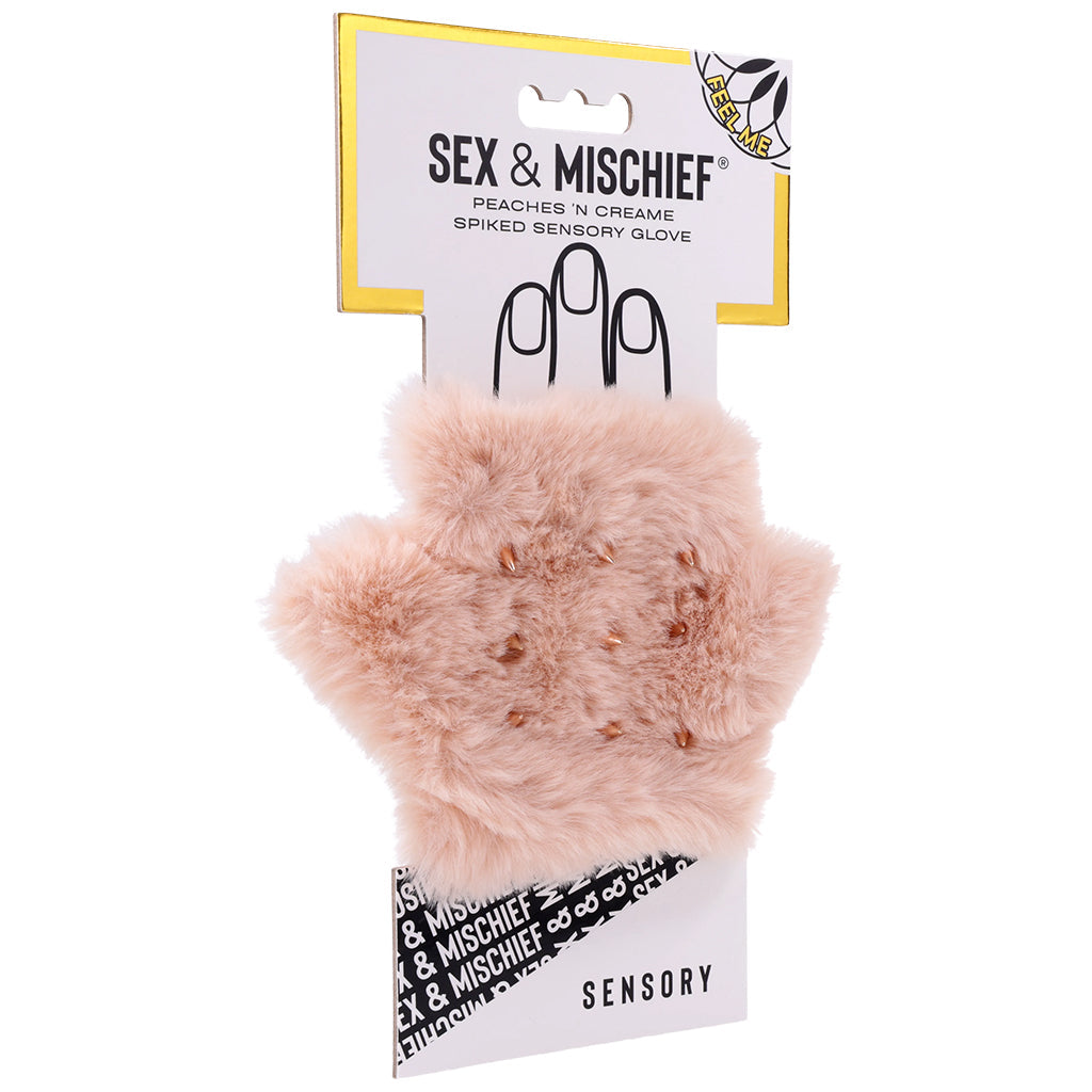 S&M Peaches 'n CreaMe Spiked Sensory Glove Bondage and Fetish > Tools & Accessories