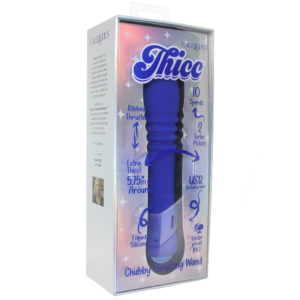 Thicc Chubby Thrusting Wand Vibe Vibrators > G-Spot Vibrators