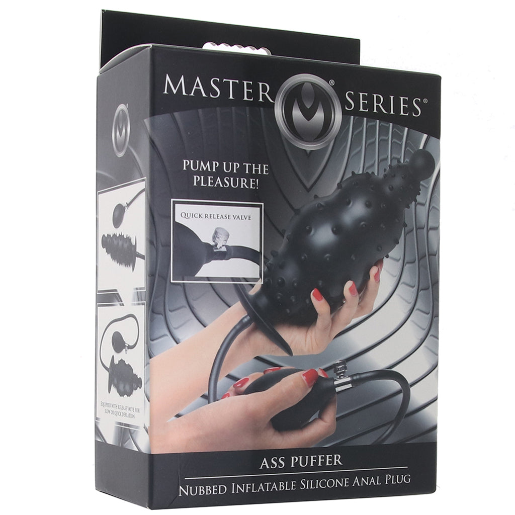 Master Series Ass Puffer Nubbed Inflatable Anal Plug Anal Sex Toys > Butt Plugs