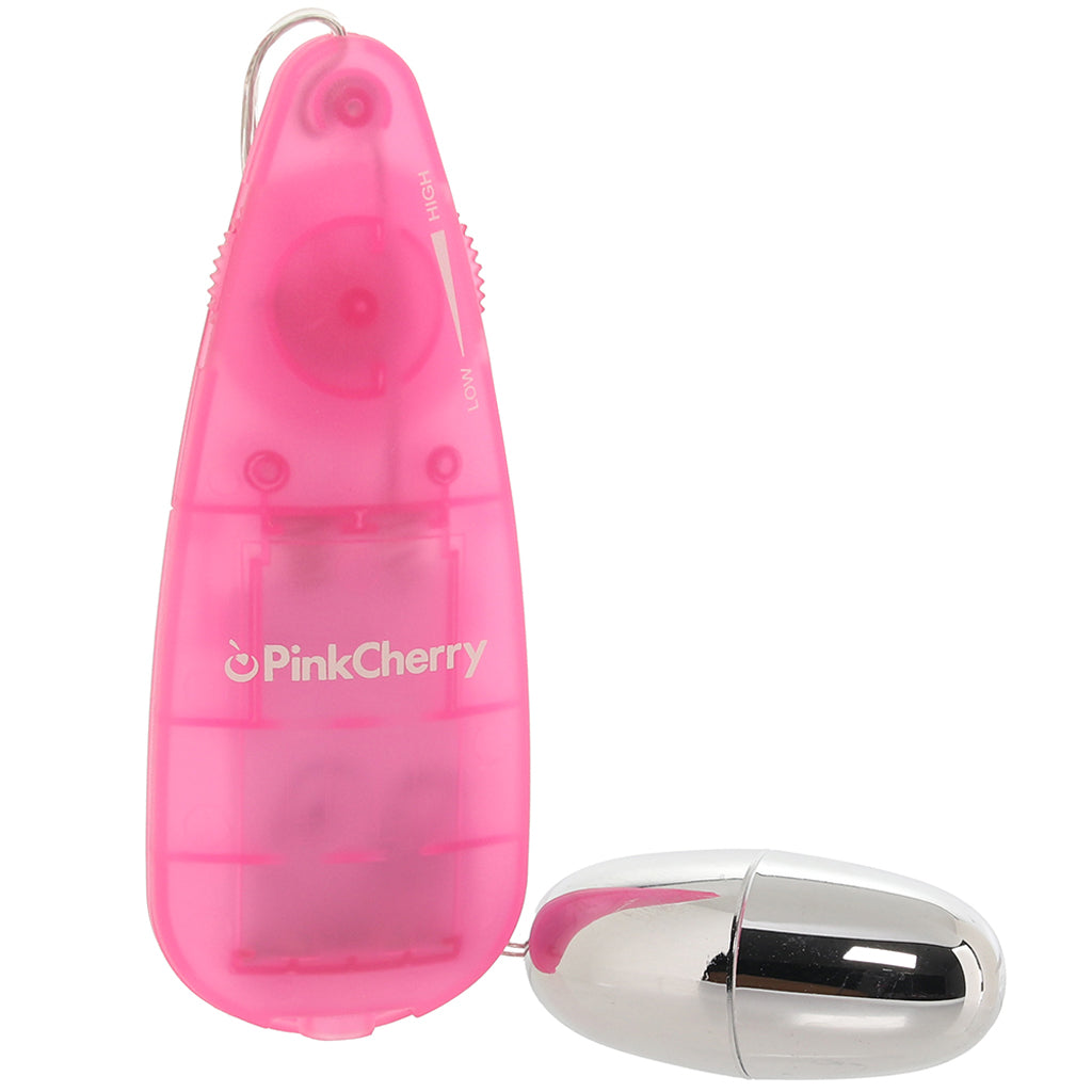 PinkCherry Slim Teardrop Bullet Vibrator in Pink Vibrators > Bullet and Egg Vibrators