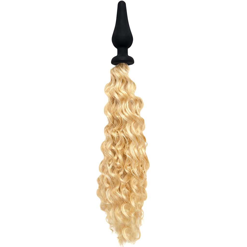 WhipSmart 4 Inch Blonde Pony Tail Plug Bondage and Fetish > Pleasure Masks and Dress Up Play