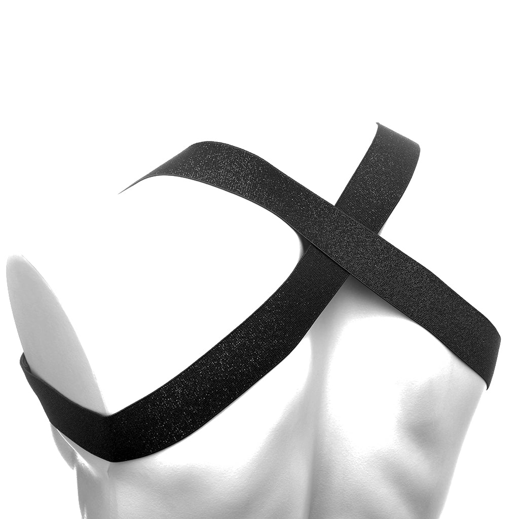 Master Series Rave Harness Elastic Chest Harness /M Bondage and Fetish > Men's Bondage Wear