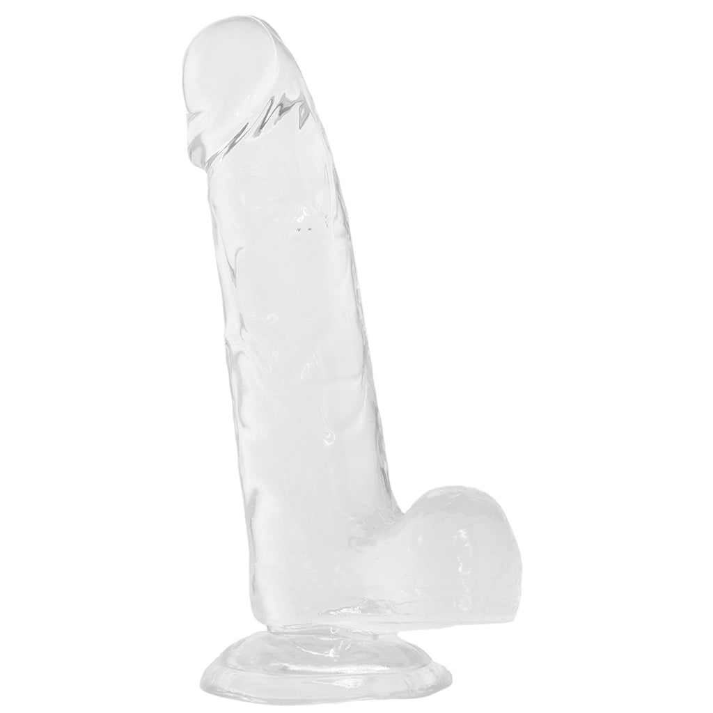 PinkCherry 6 Inch Clear Dildo Dildo Sex Toys > Realistic Dildos