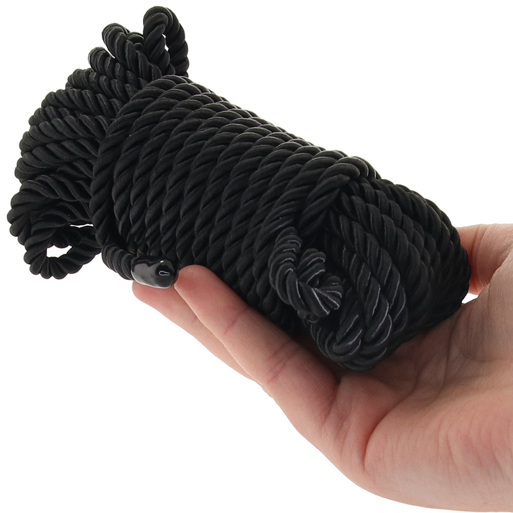 Bondage Couture Bondage Rope in Black Bondage and Fetish > Restraints