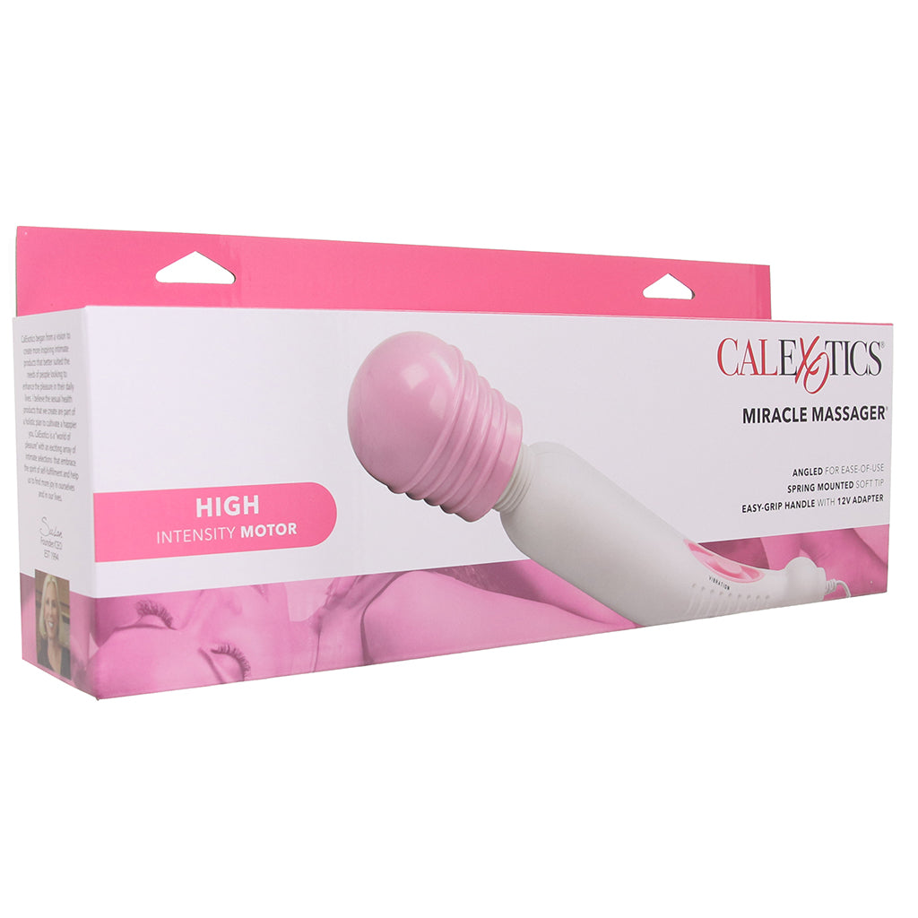 My Miracle Massager in Pink & White Vibrators > Wands