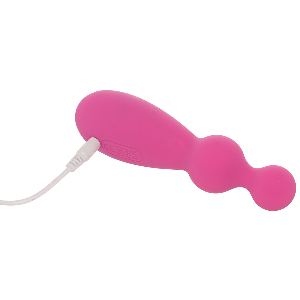 Pretty in Pink Petal Beaded Vibe Vibrators > Clitoral Stimulators
