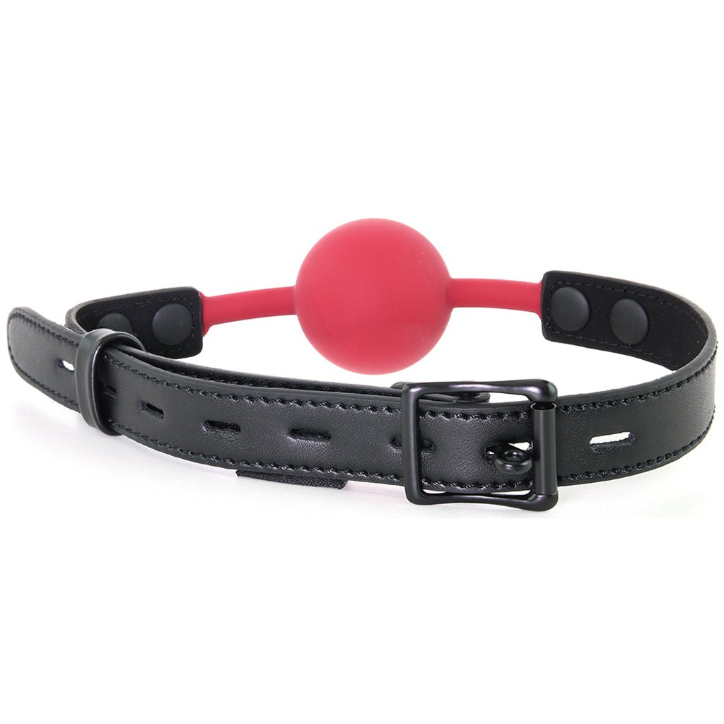 Saffron Silicone Ball Gag Bondage and Fetish > Ball Gags & Mouth Restraints
