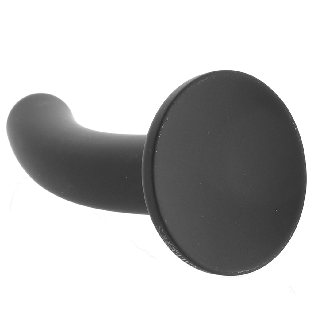 Silicone Pegging Probe in Black Anal Sex Toys > Anal Starter Toys