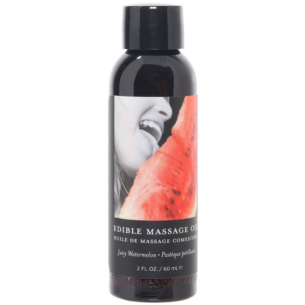 Edible Massage Oil 2oz/60ml in Juicy Watermelon Sensual Love > Massage