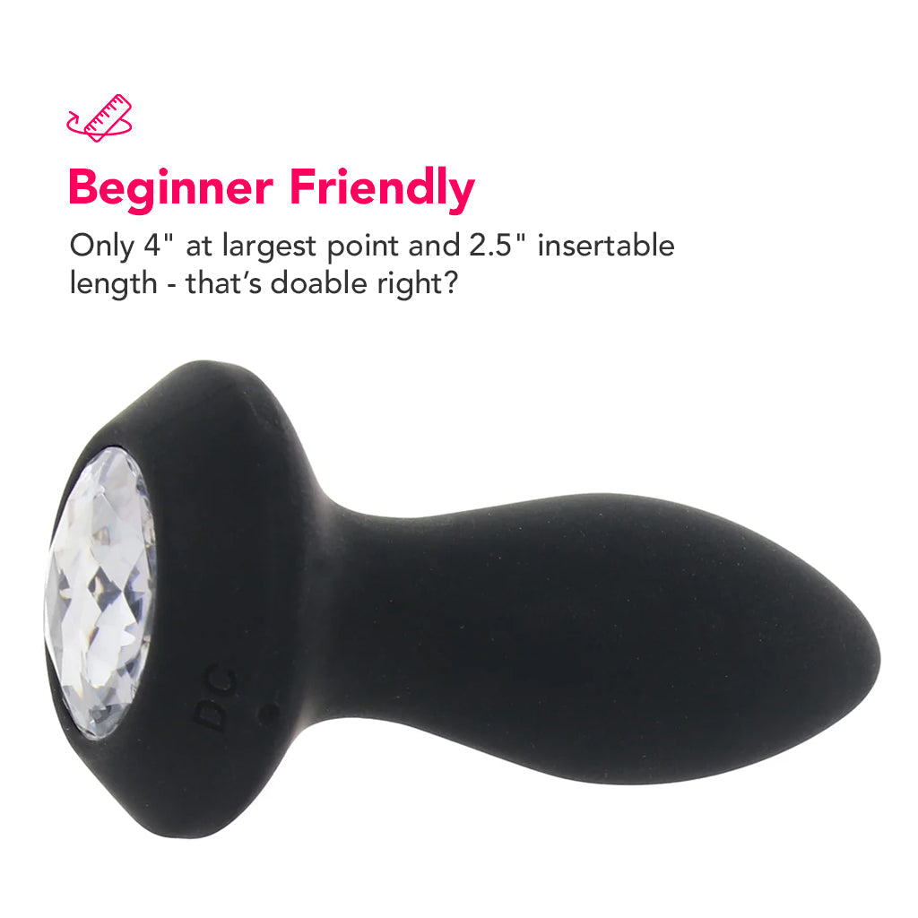 PinkCherry It's A Gem Vibrating Butt Plug Anal Sex Toys > Butt Plugs