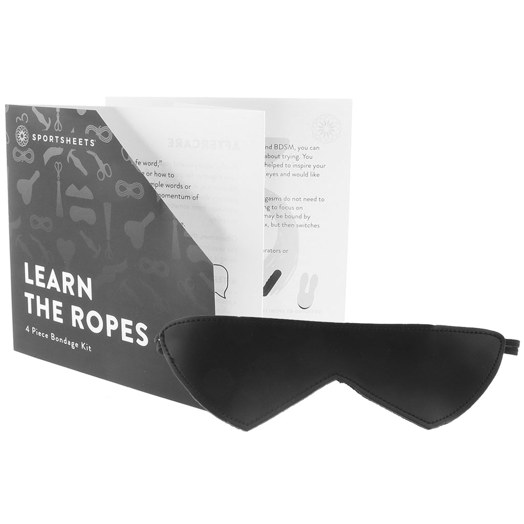 Learn The Ropes 4 Piece Bondage Kit Bondage and Fetish > Starter BDSM Kits