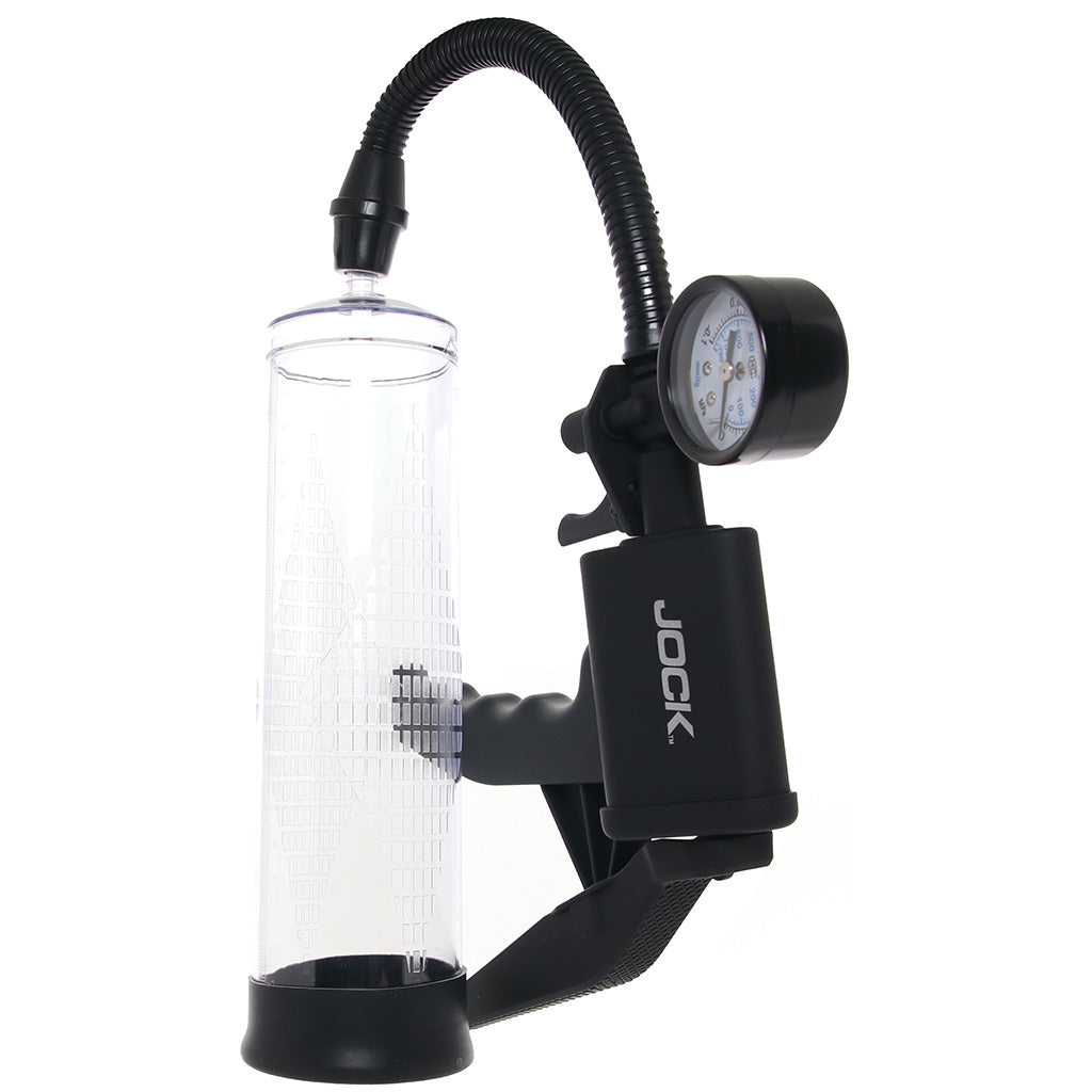 Jock Pump Up Pressure Gauge Trigger Penis Pump Male Enhancement > Penis Pumps