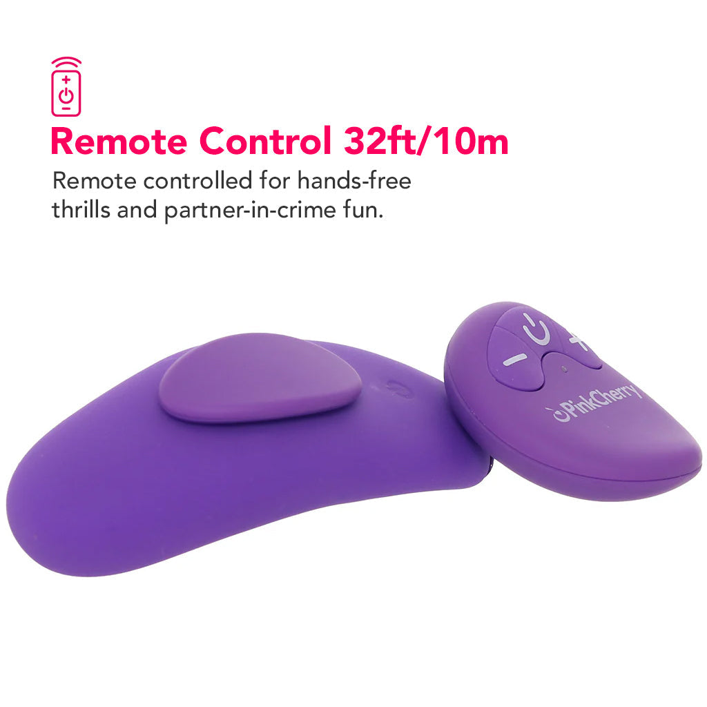 PinkCherry Remote Control Panty Vibe in Purple Vibrators > Wearable & Panty Vibrators