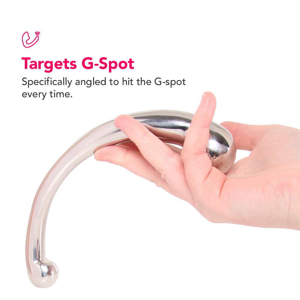 Stainless Steel G-Spotting Wand Dildo Sex Toys > G-Spot Dildos