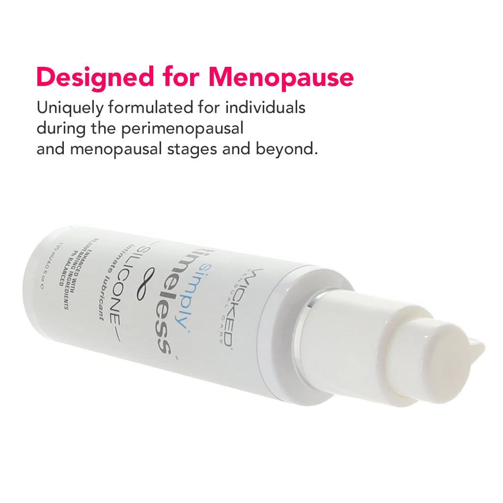 Simply Timeless for Menopause Silicone Lube 4oz/120ml Lubes and Lotions > Silicone Based Sex Lubes
