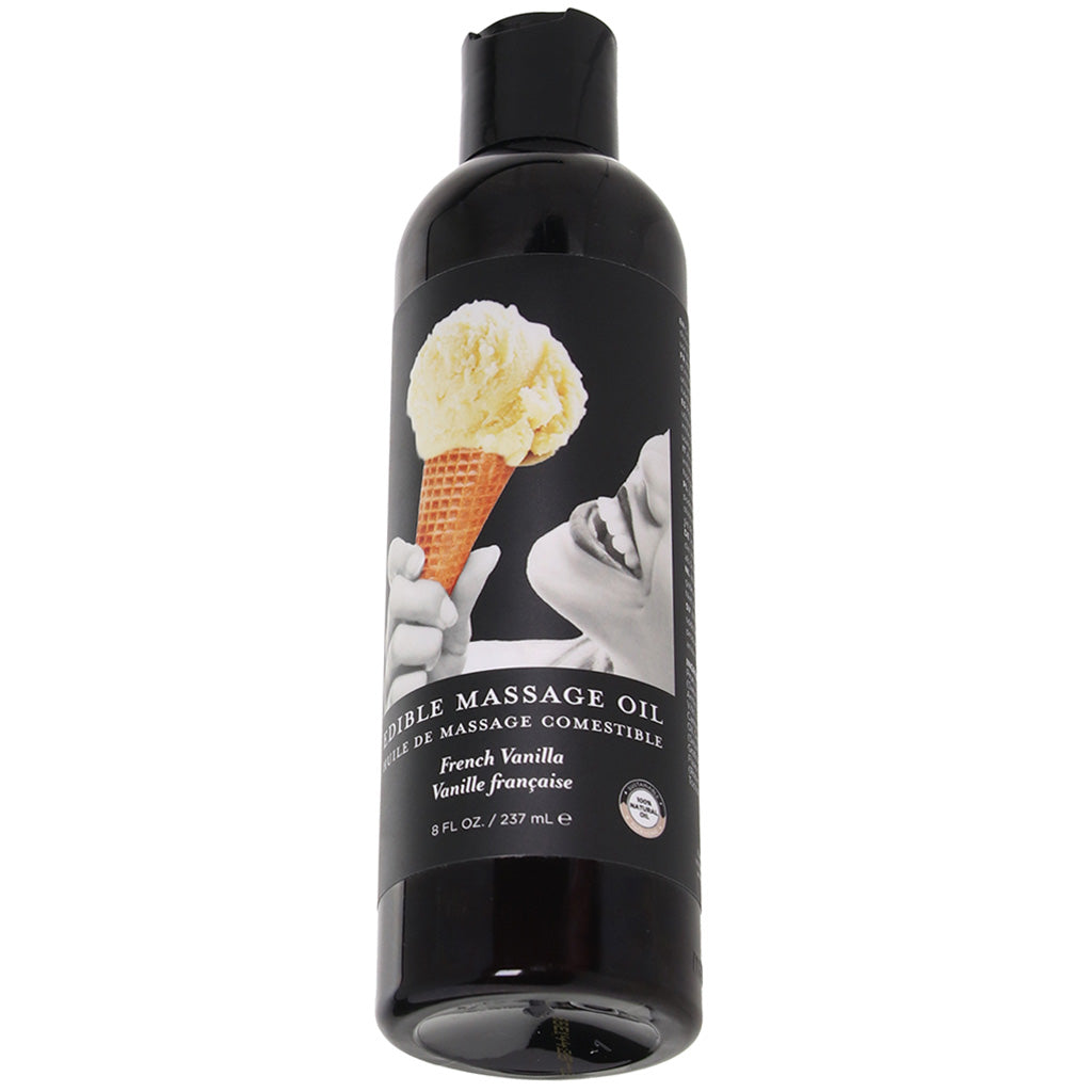 Edible Massage Oil 8oz/236ml in Vanilla Sensual Love > Massage