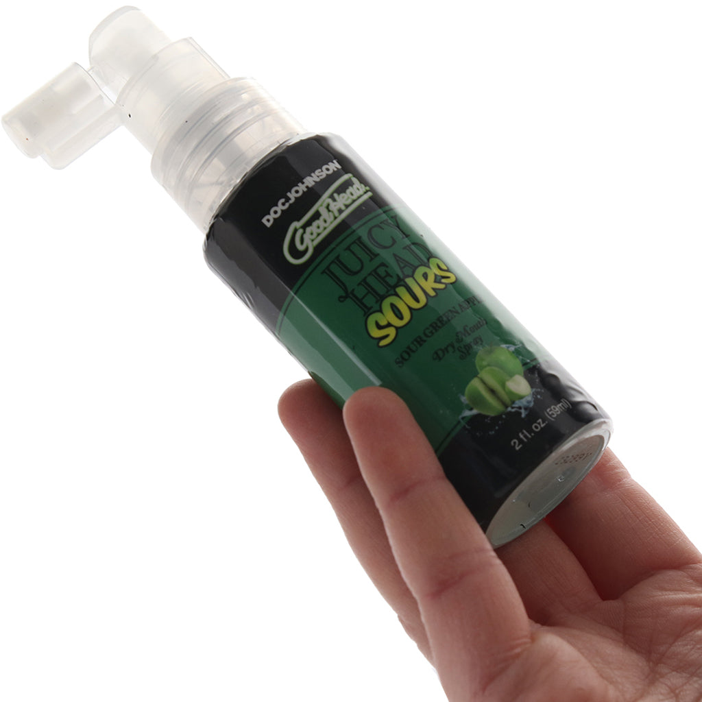 GoodHead Juicy Head Sours Mouth Spray 2oz/59ml in Apple Lubes and Lotions > Flavored Sex Lubes