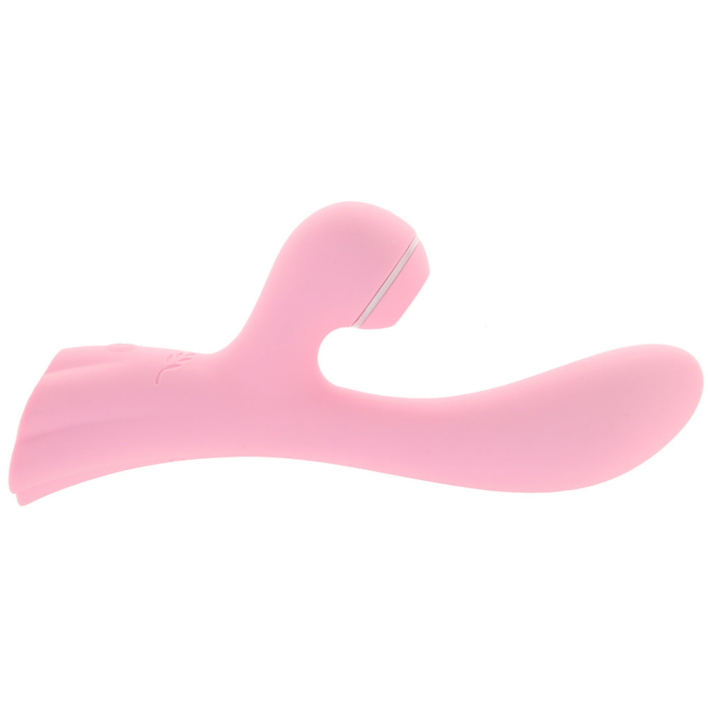 Luxe Aura Suction Vibe in Pink Vibrators > Rabbit Vibrators