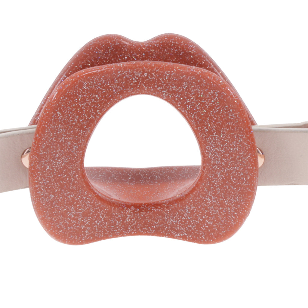 S&M Peaches 'n CreaMe Silicone Lips Gag Bondage and Fetish > Ball Gags & Mouth Restraints