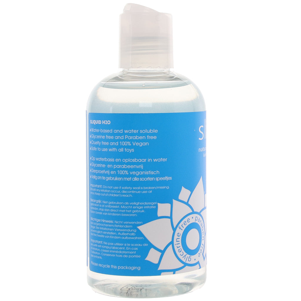 H2O Glycerine Free Natural Lube in 8.5oz/255ml Lubes and Lotions > Water Based Sex Lubes