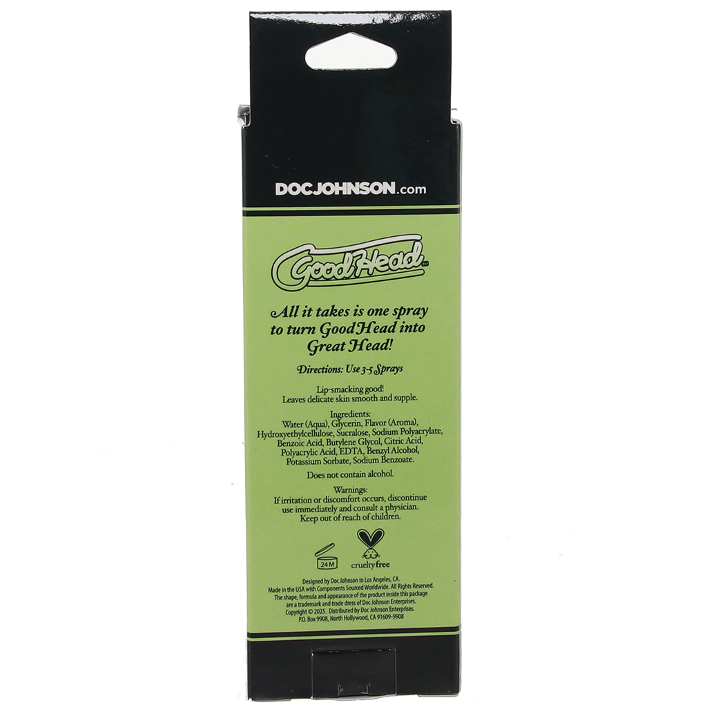 GoodHead Juicy Mouth Spray 2oz/59ml in Mojito Lubes and Lotions > Flavored Sex Lubes