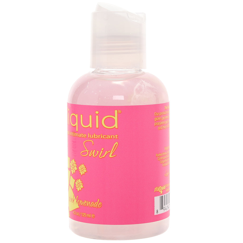 Swirl Flavored Lube 4.2oz/125ml in Pink Lemonade Lubes and Lotions > Flavored Sex Lubes