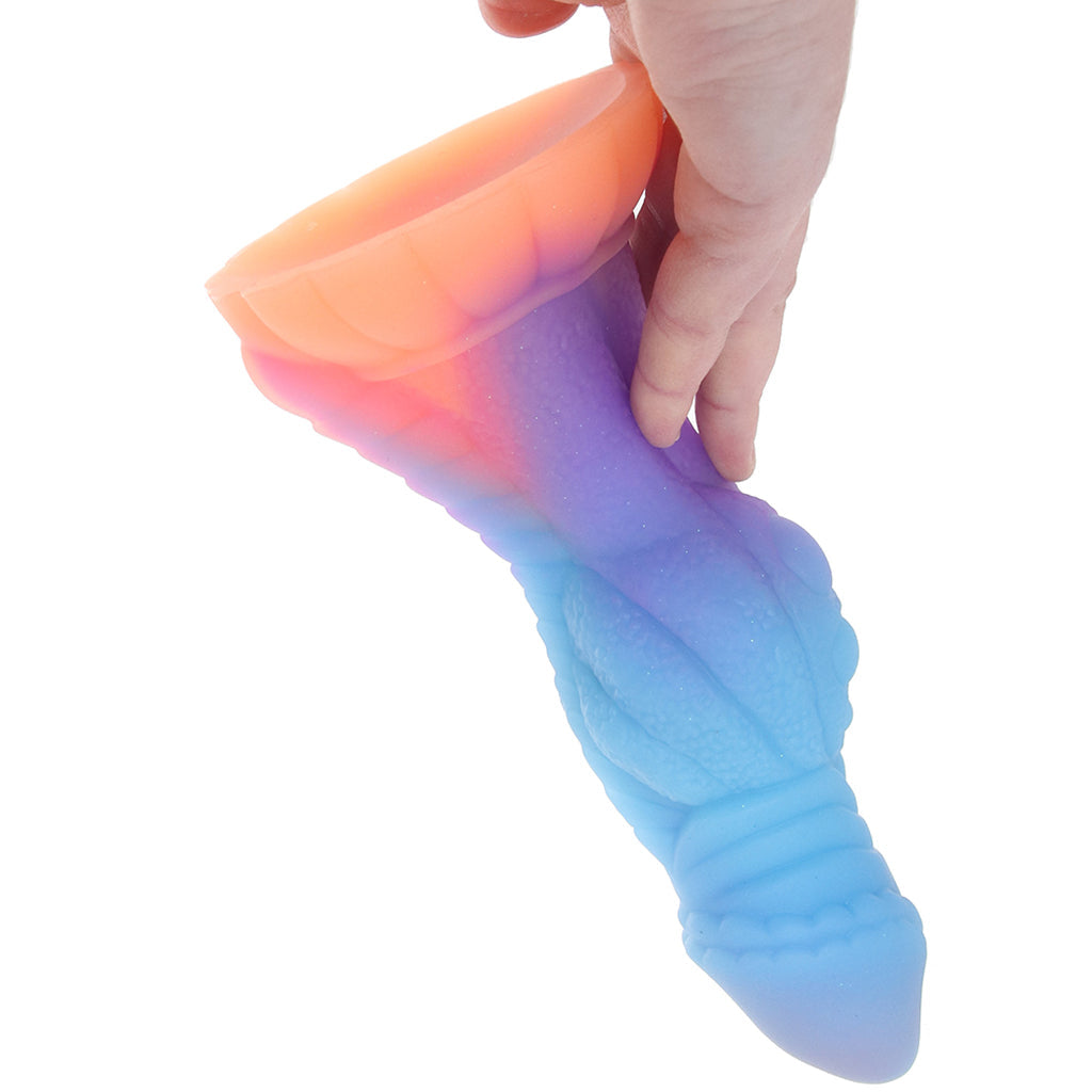 Creature Cocks Galactic Glow-in-the-Dark Dildo Dildo Sex Toys > G-Spot Dildos